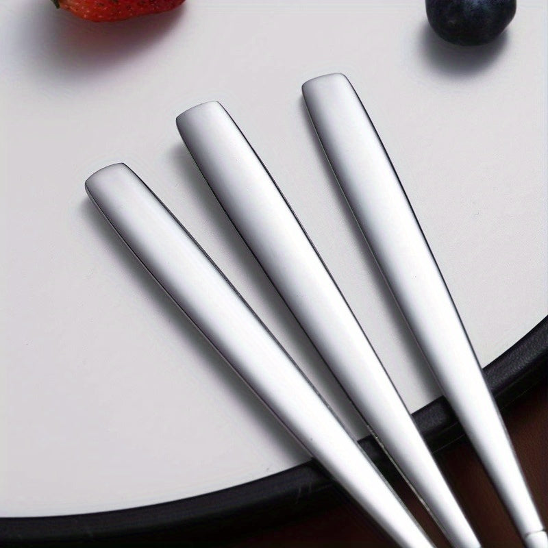 Dinner Forks of 12 Stainless Steel Modern Fork Set Forks And Spoons Silverware Spoons And Forks Set